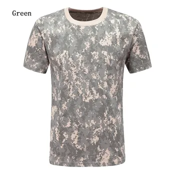 ZOGAA 9color Polyestr Moške Majice Kratek Rokav Maskirno Vojaško Prostem Priložnostne T-Shirt Natisnjeni Človek T-Shirt Kakovosti Vrhovi Tees