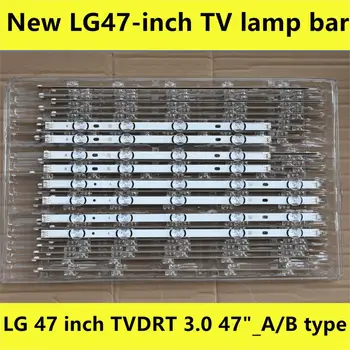 8 KOS/set LED osvetlitve ozadja strip bar za 47 palčni 47LB6300 innotek LC470DUH DRT 3.0 47