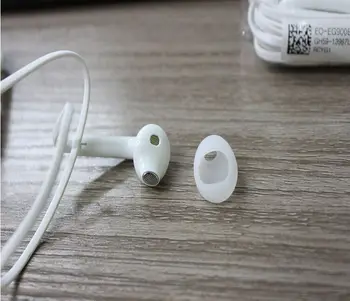 10Pcs/veliko Visoko Kakovostnih Belih V Uho Športne Slušalke Čepkov Slušalke za Xiaomi Samsung Galaxy S4 S5 S6 S7 Opomba