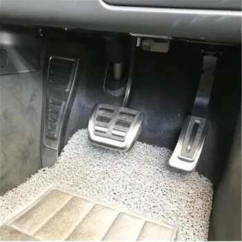 RHD Ni Vrtanje NA Za Audi Q7 A4 A5 S4 B9 8W 2017-2019 Avto Goriva Plin Zavorni Pedal Pad Plošča Pokrov Zamenjati Desni Pogon