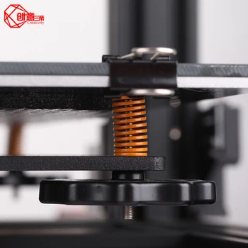 Ustvarjalnost CY300 FDM 3D printer kit dvojno vzvod, ki podpira samodejno izravnavanje 0,4 mm šoba tiskanja velikost 300x300x400 TMV2208 pogon