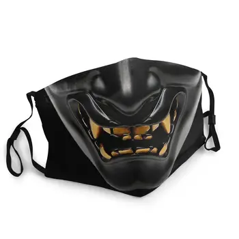 Temne Duše Demon Duše Horror Igra Mascarilla Masko na Obrazu Masko, Oni Temno Samurai Maske Fation Usta Masko