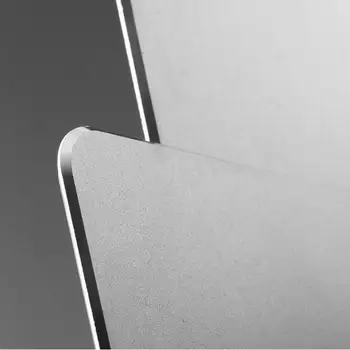 Prvotne Xiaomi Mouse Pad Zlitine Kovin, mi veliko Gaming Miška Mat čiste Kovine Mousepad luksuzni kovinski anti-skid silikonski dnu