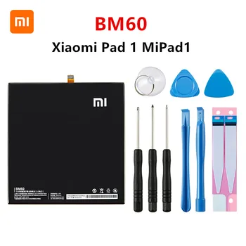 Xiao mi Originalni BM60 6520mAh Baterija Za Xiaomi Pad 1 Mipad 1 A0101 BM60 Visoke Kakovosti Tablet Zamenjava Baterije +Orodja
