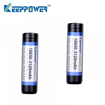 2 kos KeepPower 3120mAh 18650 P1831R zaščitene li-ionska akumulatorska baterija Max 15A razrešnice padec ladijskega prometa original batteria