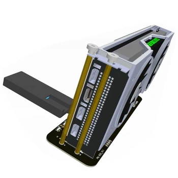 R43SG-TB3 PCIe x16, PCI-e x16, da TB3 Podaljšek PCI-Express Kabli eGPU Tok Strele 3 grafične kartice, priklopne postaje
