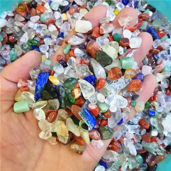 50 g Mešanih Padle Kamni Quartz Crystal Večino Naravnih dragih kamnov, Zdravljenje Reiki