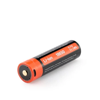 4/2pieces USB 18650 3,7 V 3000mah Li-ion USB Litij-18650 Polnilna Baterija za svetilko ,ročni ventilator ,Merilne naprave