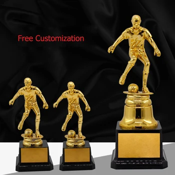 Po meri Nogomet Trophy PC Športna Akademija Spominkov Zlatih Priznanj pozlačeni s Spominki Obrti Pokal Adwards Trophy