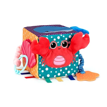 Baby Mobilne Otroške Igrače, Pliš Blok Sklopka Magic Cube Ropota Zgodaj Newborn Baby Izobraževalne Igrače 0-24Months