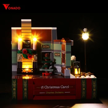 LED Luči Komplet Za lego 40410 Charles Dickens Poklon, A Christmas Carol（Le Svetloba Vključene)