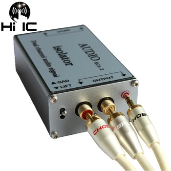 Dual Channel Audio Signal Izolator Transformatorji Avdio Filter Izolacije Transformatorja Odpravo Akustični Trenutno Hrupa