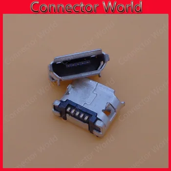 Micro USB Priključek priključek za Polnjenje Vtičnico za Lenovo A60 A366T A390E A520 A288T A500 A750 PAD A1-07 mobilni telefon priključite tablet pc