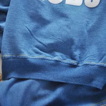 BibiCola 2020 Jeseni Baby Dekleta Fantje Obleke, Kompleti za malčke boys kompleti oblačil Suknjič+Hlače 2 Kos Šport bo ustrezala set otroške tekaške trenirke