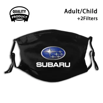 Vroče Prodajo - Subaru Logotip Črno Besedilo Bele Poletne Vroče Prodaje Tiskanja Diy Maske