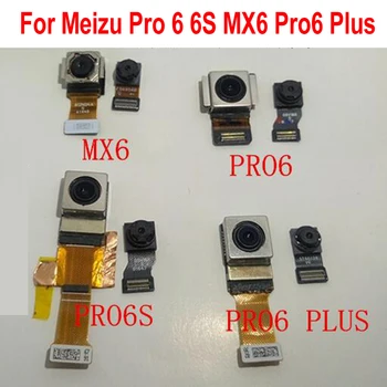 Original Najboljših Delovnih Majhne Spredaj Sooča Kamero Za Meizu MX6 Pro6 Pro6S Pro 6 Pro Plus 6S Velik Glavni Zadaj Nazaj Kamere Flex Kabel