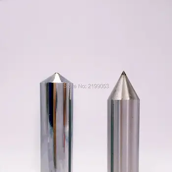 3pcs 6 mm kolenom 50 mm dolžina kovinski povlecite graverja malo diamant, ki se odlagajo graviranje bitov delo z graviranje stroj