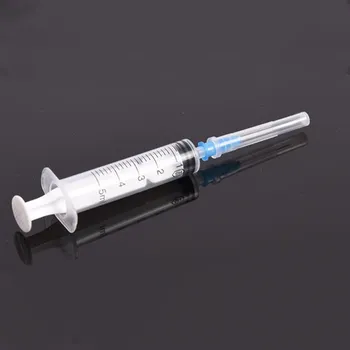 50 kos 5 ml razpoložljivi sterilni medicinski PVC Brizgalke Za Parfum vbrizgavanje Hranjenje medicine za otroka ali hišnega ljubljenčka posamezno pakiranje