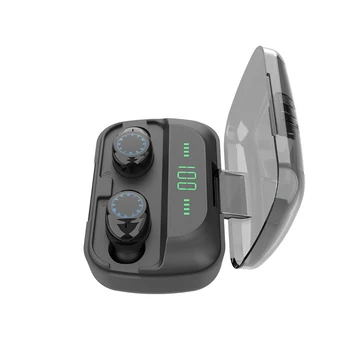 TWS Bluetooth 5.0 Slušalke Polnjenje Polje 9D Stereo Šport Nepremočljiva Čepkov Slušalke Z Mikrofonom Čepkov Slušalke
