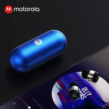 Motorola VerveBuds 400 Brezžične Slušalke z vmesnikom Bluetooth 5.0 Slušalke IPX6 Nepremočljiva Podporo Siri AI Asistent za Huawei Xiaomi