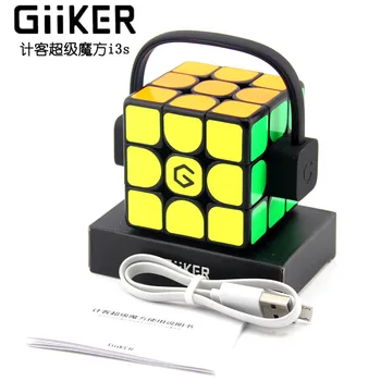 Original Visoke Kakovosti Giiker i3s Magnetni Super Pametni 3x3x3 Magic Cube 3x3 AI Povezava Bluetooth APP Modrost Hitrost Puzzle Igrače