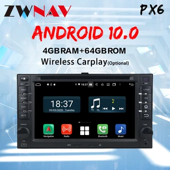 Za KIA Cerato PX6 CARPLAY, zaslon na dotik, Android 10.0 Avto Multimedijski predvajalnik, BT video audio stereo radio, WiFi, GPS navi vodja enote