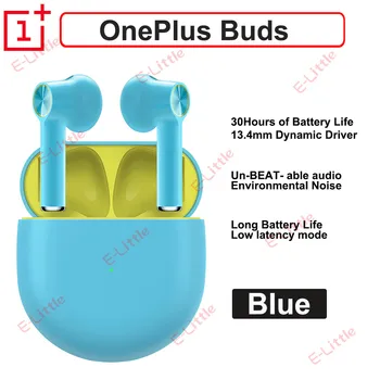Original Oneplus Brsti bluetooth slušalke Slušalke OnePlus Čepkov 30 ur trajanja baterije Za iOS Apple OnePlus 8 8 Pro telefon