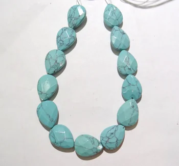13x18mm Naravne crystal Agates kamen vodnih kapljic oblike Obrazi Kroglice za DIY Nakit, Izdelava Zapestnico, ogrlico 12pcs sklop