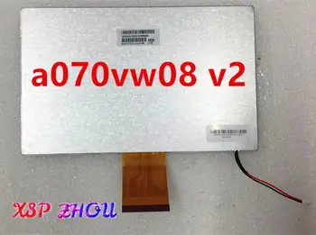 Primeren za tablične SREDI GPS 7 palčni TFT AUO LCD monitor A070VW08 V0 V2 industrijska oprema LCD zaslon 800 * 480 (RGB) za Mt6070