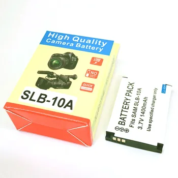 SLB-10A SLB10A SLB 10A Baterija Za Samsung SL102 SL202 SL420 SL620 SL720 SL820 HZ10W HZ15W ES55 ES60 L100 L110 L200 L210 SL310W
