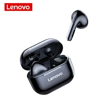 Novi Lenovo LP40 Brezžične Bluetooth Slušalke TWS Čepkov IP54 Nepremočljiva Hi-fi slušalke Brezžične Slušalke Z Mikrofonom Šport čepkov