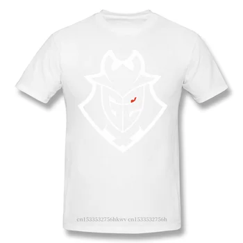 G2 Ekipa Športna Majica s kratkimi rokavi za Vroče Prodaje CSGO Counter Strike Globalni Žaljivo Tee Shirt Bombaž O Vratu T-majice