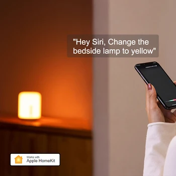 Xiaomi Mijia Postelji Svetilko 2 Smart Table LED Nočna Lučka Pisane 400 Lumnov Bluetooth, WiFi Touch Kontrole Za Apple HomeKit Siri