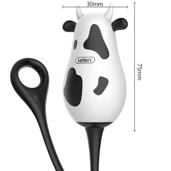 IKOKY Multispeed Vibrator z Brezžičnim Daljinskim APLIKACIJO Bluetooth Keglove Kroglice G Spot za Ogrevanje Brezžični Vibrator za Klitoris Stimulator
