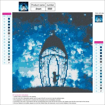 2018 Psihedelični Vzorec 5D DIY Diamond Slikarstvo Navzkrižno Šiv Obrti Kit Barvo s Številko Kompleti za Odrasle, Otroci brez okvirjev