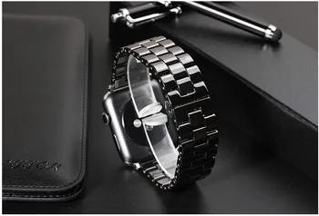 Keramični pasu za Apple Watch Band se 38 42 40 44 Povezavo Zapestnica Manšeta za iwatch traku Serija 6 5 4 3 2 1