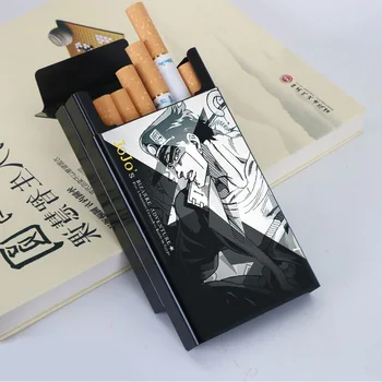 Ustvarjalne Kul Anime JoJo Bizarna Avantura Kujo Jotaro COS Rekviziti Animacija Aluminij Zlitine Kovin Cigaret Primeru