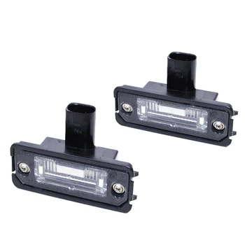 1 Par Avtomobilske LED Tablice Svetlobe Opremo 1J6943021B Zamenjava za Golf Jetta 4 Passat B6