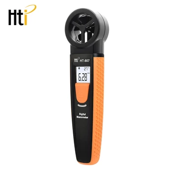 HT-807 Hitrost Vetra Meter Digitalni Bluetooth Žep Anemometer za Merjenje Termometer Vetra Meter Anemometer