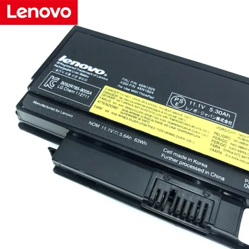 Lenovo Thinkpad X230 X230i X230S 45N1024 45N1025 45N1028 45N1029 45N1020 11.1 V 63Wh Original 45N1025 Laptop Baterije