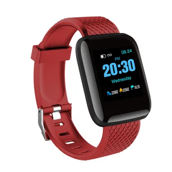 Pametne Ure 116 Plus Srčni Utrip Watch Smart Manšeta Športne Ure Smart Band Nepremočljiva Smartwatch Android D13