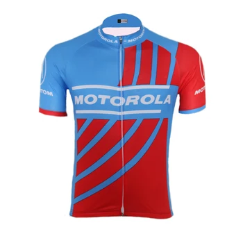 Klasične kolesarske jope človek kratka sleeved rdeča/modra kolesarjenje cikel dresov meri kolesarjenje oblačila MTB maillot ciclismo