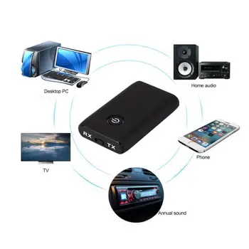 Bluetooth Sprejemnik Avdio 5.0 Stereo kompletom za Prostoročno Oddajnik Brezžični vmesnik AUX 3,5 mm Glasbo Sprejemniki Za Slušalke