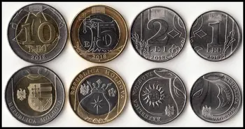 Resnična EU Moldavija 4 kos 1 Komplet Evropi kovancev Novo izvirno kovanec je UNC