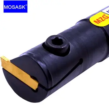 MOSASK MGIVL 16 20 mm Notranji CNC Toolholders Stružnica Goove 2 4 mm Vreteno za Obdelavo Rezalnik Notranjo Luknjo Utorov Orodje