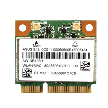 SSEA Novo za AzureWave AW-NB097H AW-NB100H AW-NB126H AR3012 AR5B225 Half Mini PCI-E Wifi BT4.0 Wlan Brezžično Kartico
