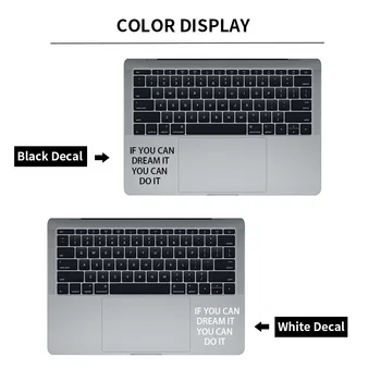 Divjak Način Zabavno sledilno ploščico Nalepke, Laptop Decal za Apple Macbook Nalepke Pro Air Retina 11 12 13 15 cm Mac Vinil Touchpad Kože
