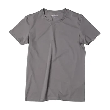 SIMWOOD 2019 Poletje podkrepljena Basic majica s kratkimi rokavi Moški Skinny O-vratu Bombaž Slim Fit tshirt Moški Visoke Kakovosti Dihanje Tees 190115