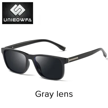 Postopno Recept, sončna Očala Moških Polarizirana Optični sončna Očala Za Moške UV400 Kratkovidnost Očala Moški Kvadratni Okvir TR90