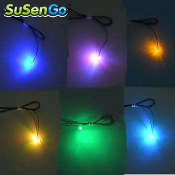 SuSenGo LED Luči Komplet Združljiv z Znana blagovna Znamka gradniki Ustvarjalca Model Pisane sveti Igrače USB Polnjenje